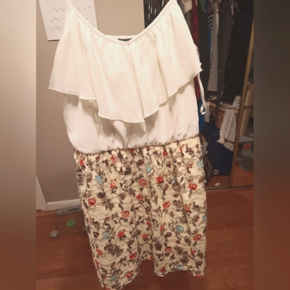 A yellow spring/summer dress